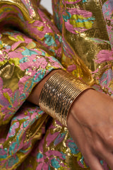 GOLD HAMMERED CUFF