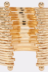 GOLD HAMMERED CUFF