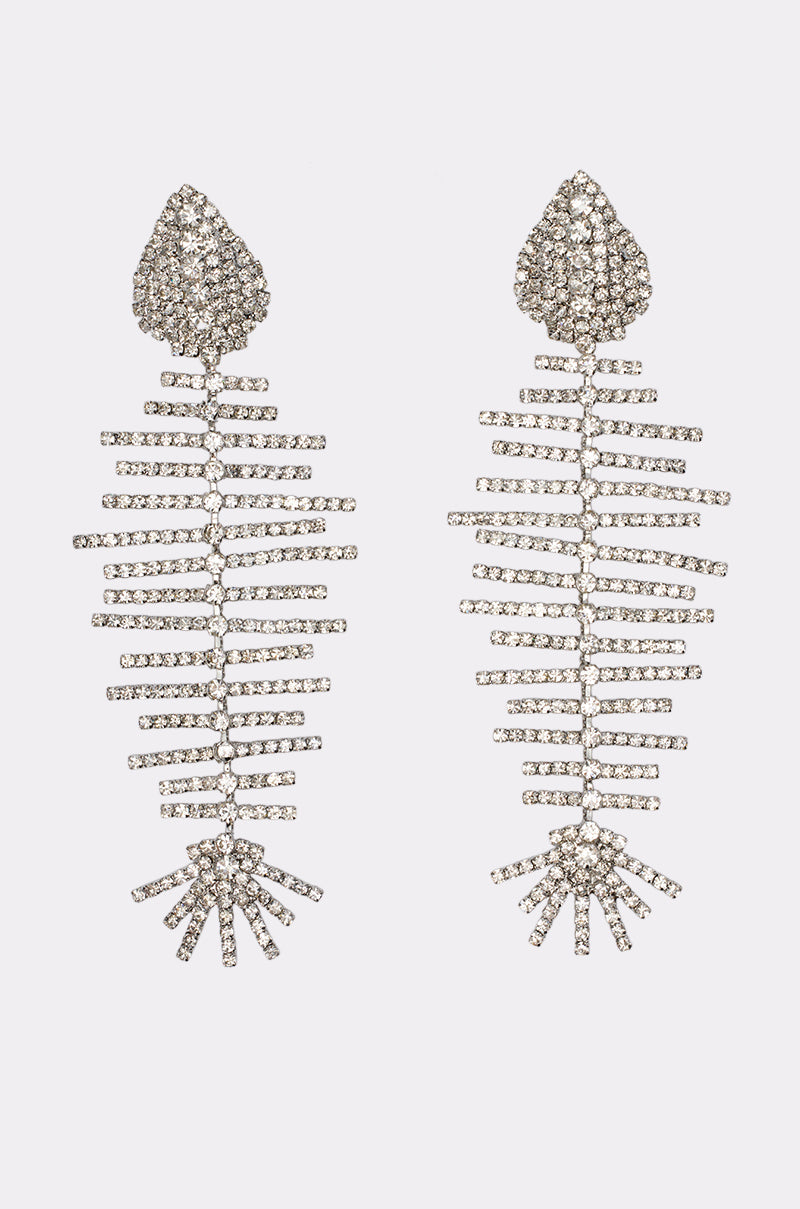 GLOW MODE BEDAZZLED EARRINGS