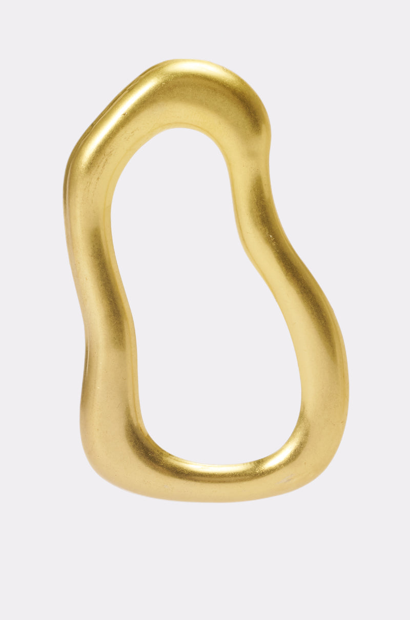 WAVEY BABY DANGLE EARRING IN GOLD