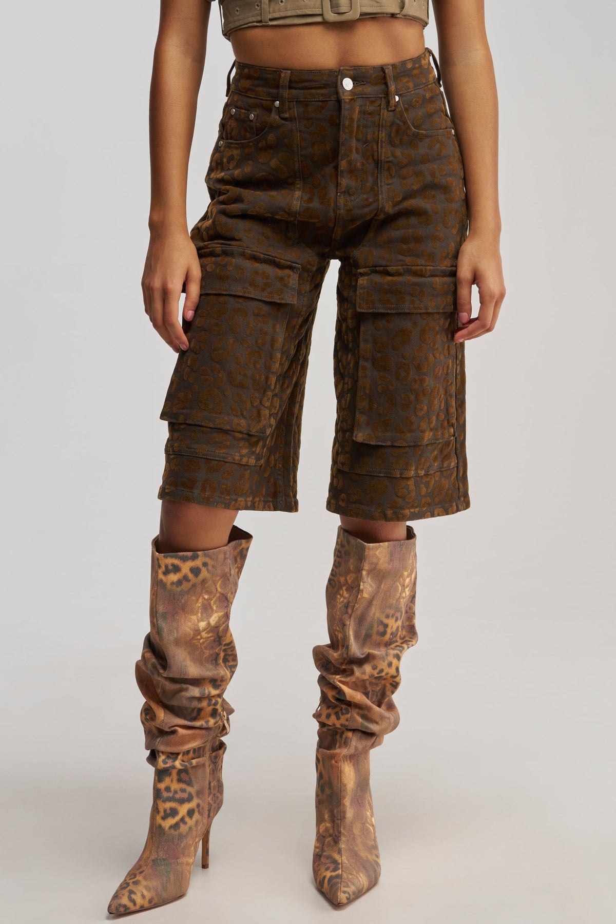 CHEETAH GIRL BERMUDA SHORT