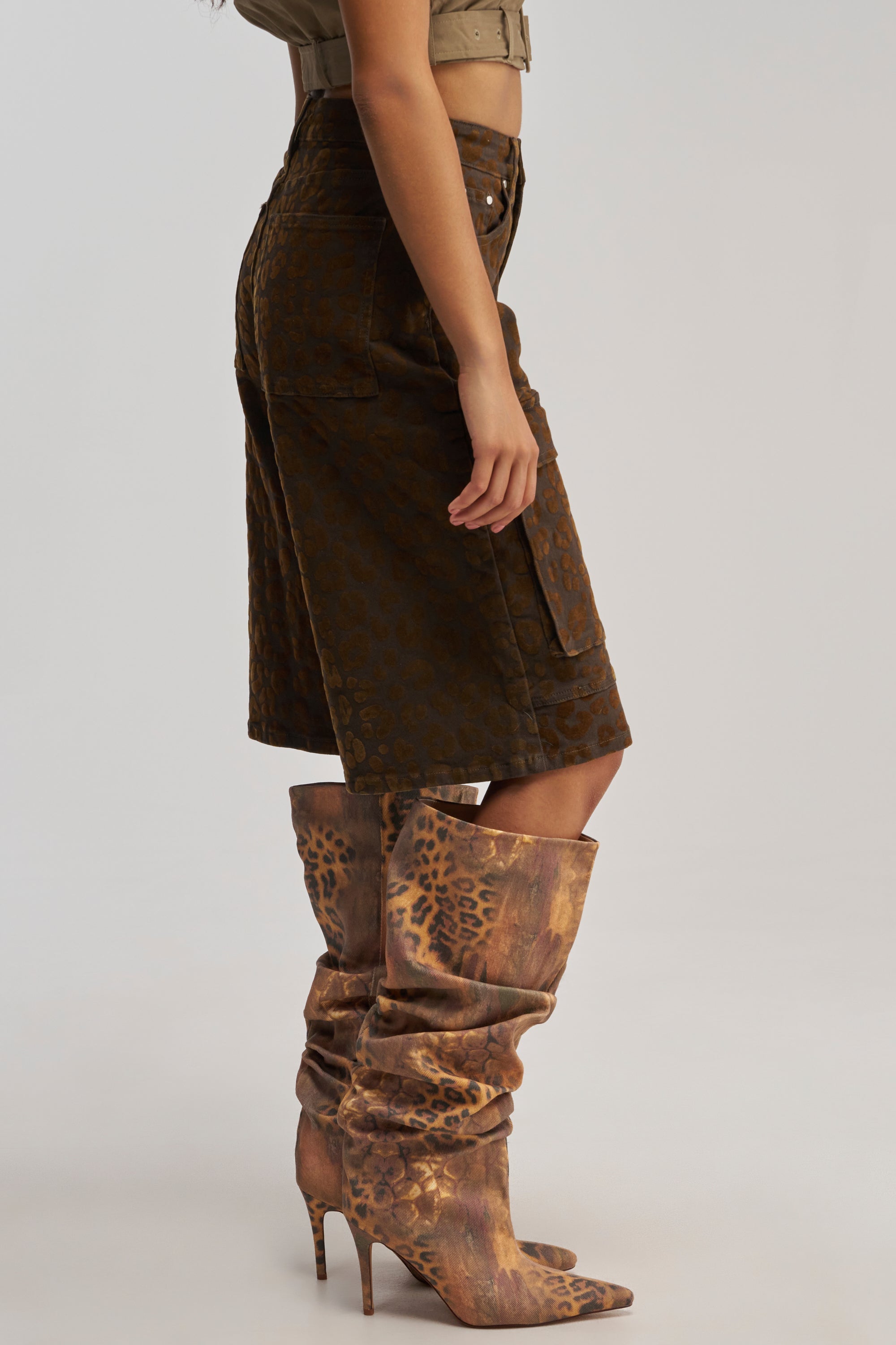 CHEETAH GIRL BERMUDA SHORT