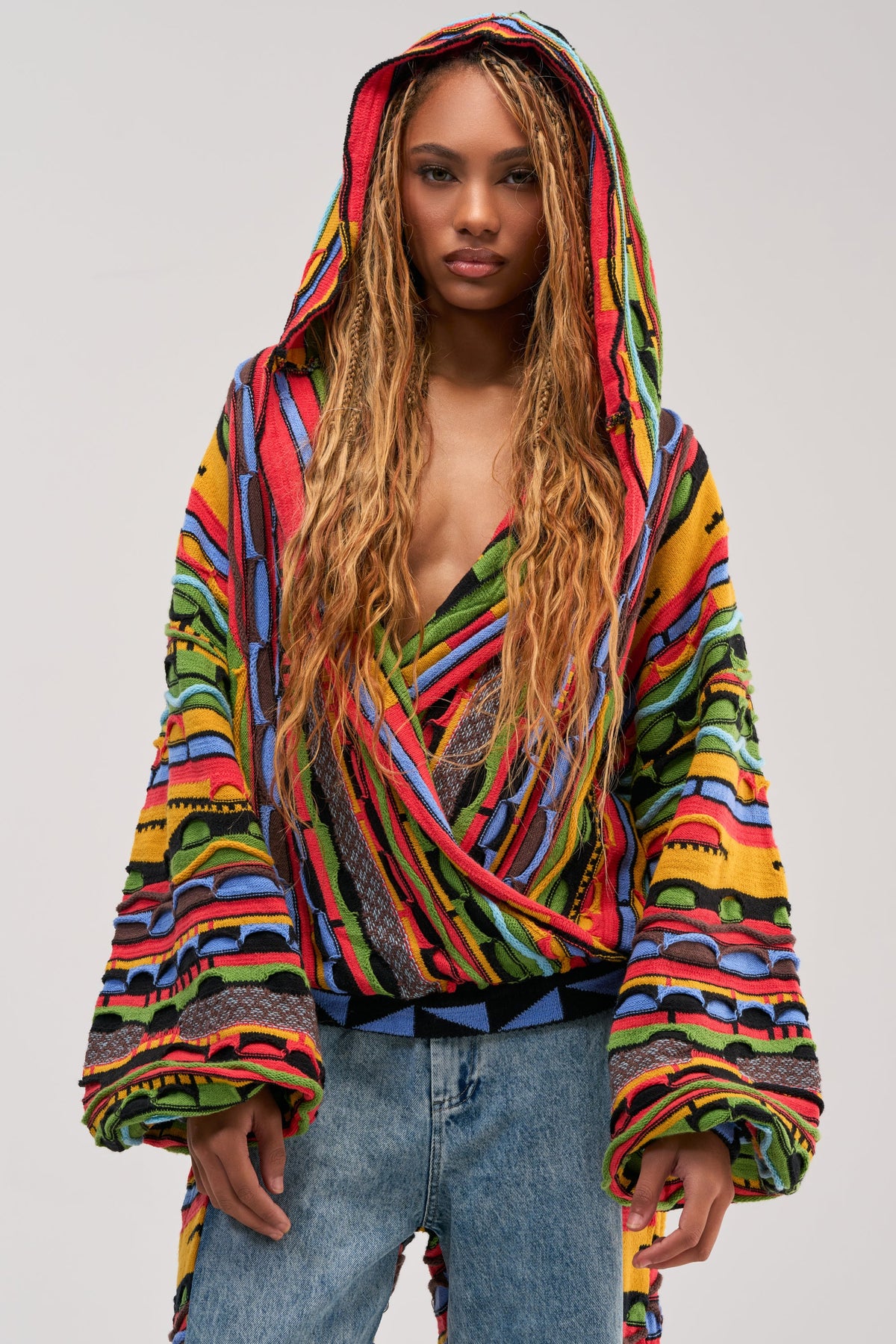 ONE OF ONE WRAP SWEATER