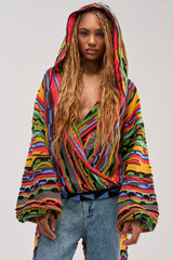 ONE OF ONE WRAP SWEATER