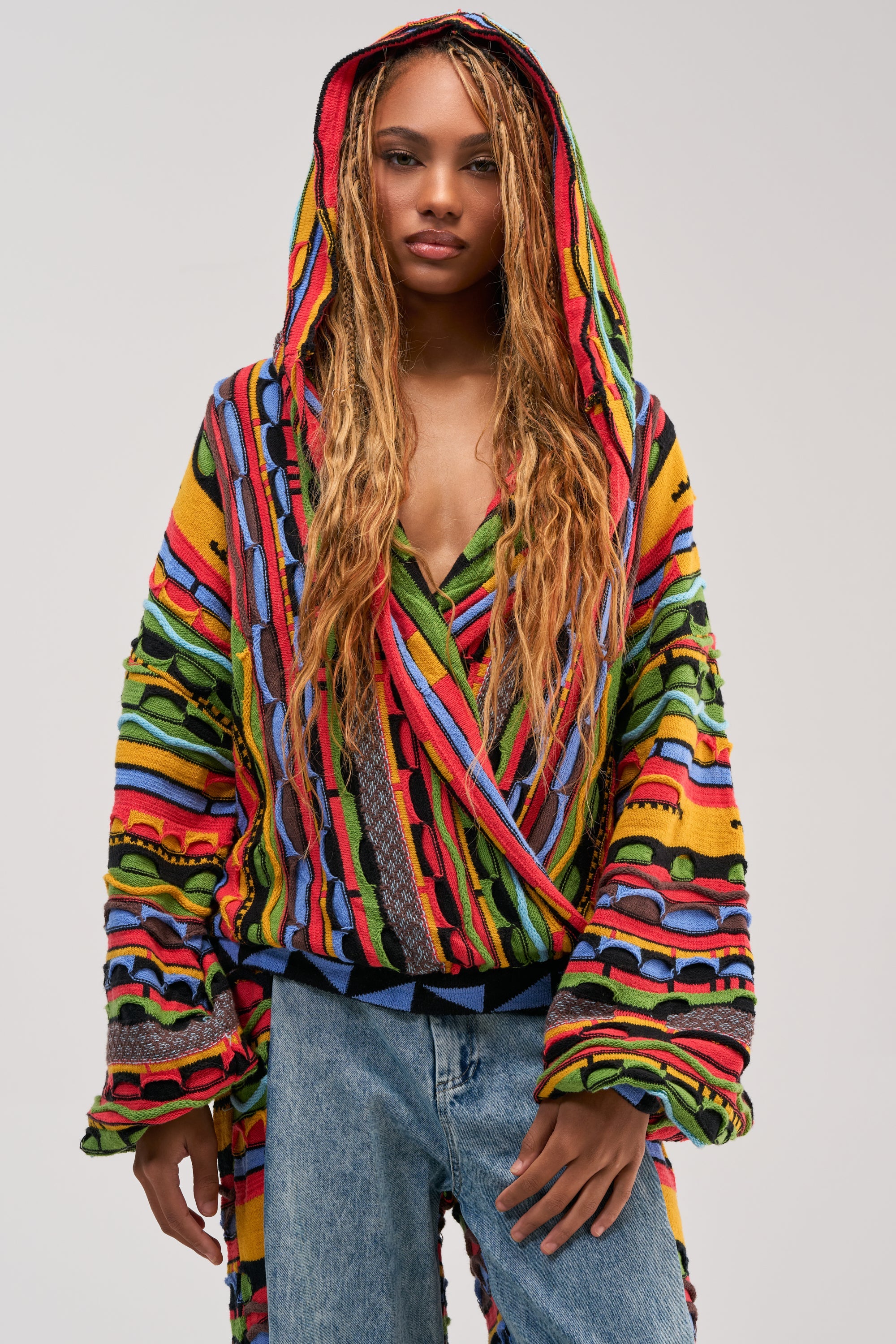 ONE OF ONE WRAP SWEATER