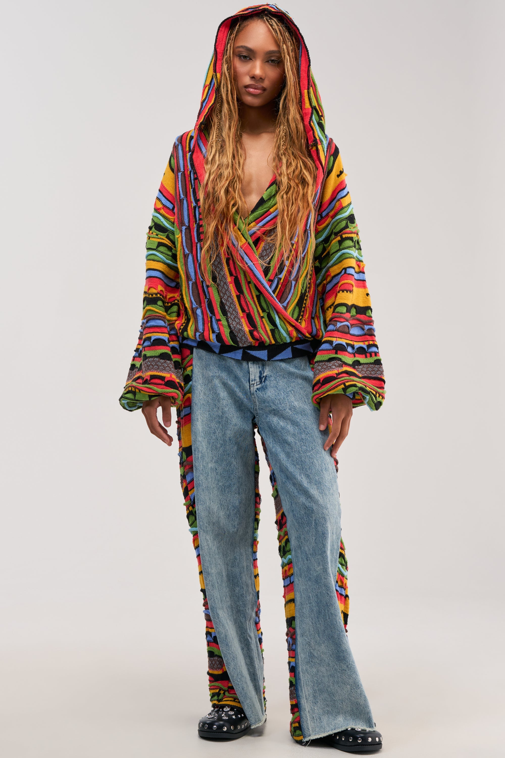 ONE OF ONE WRAP SWEATER