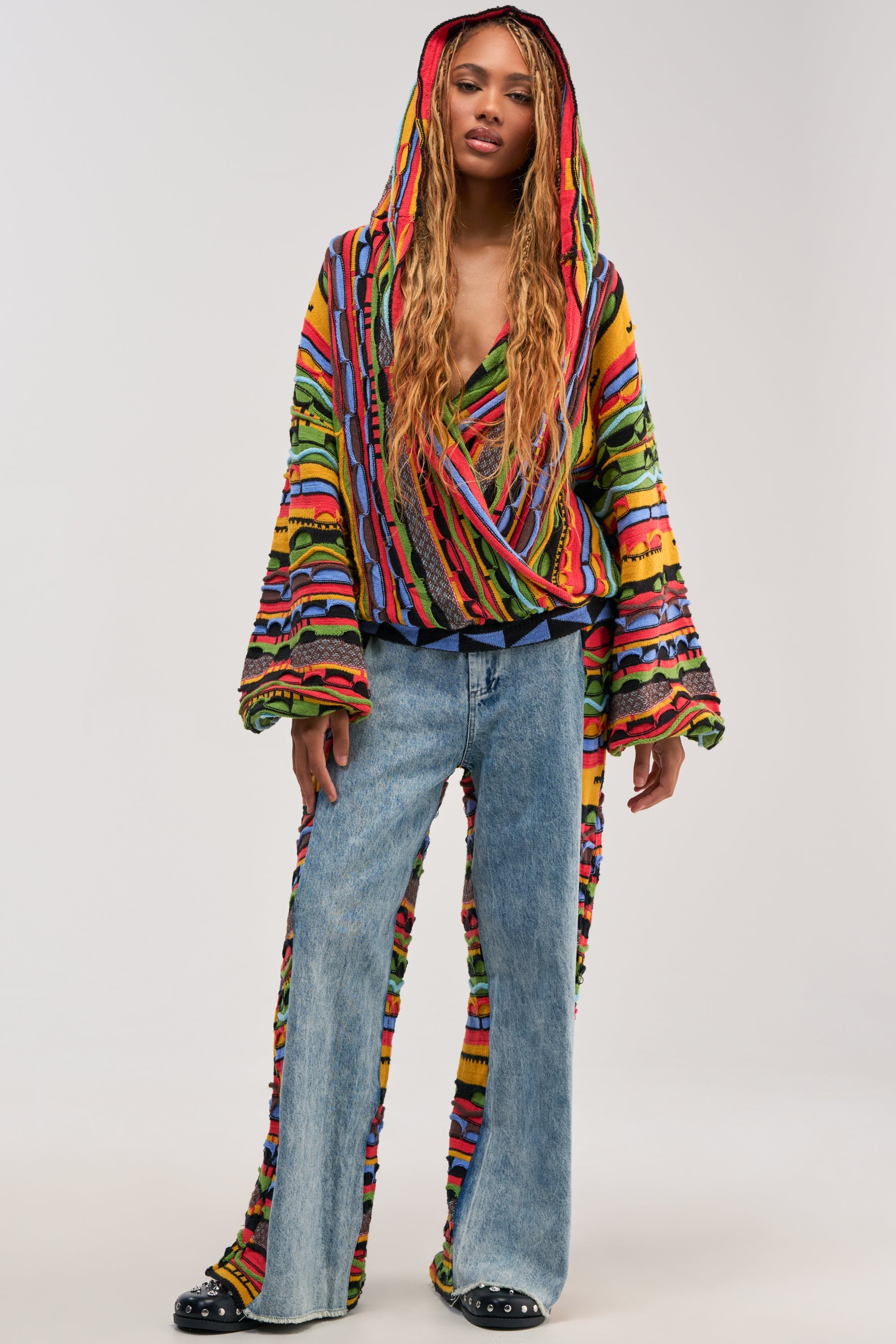 ONE OF ONE WRAP SWEATER
