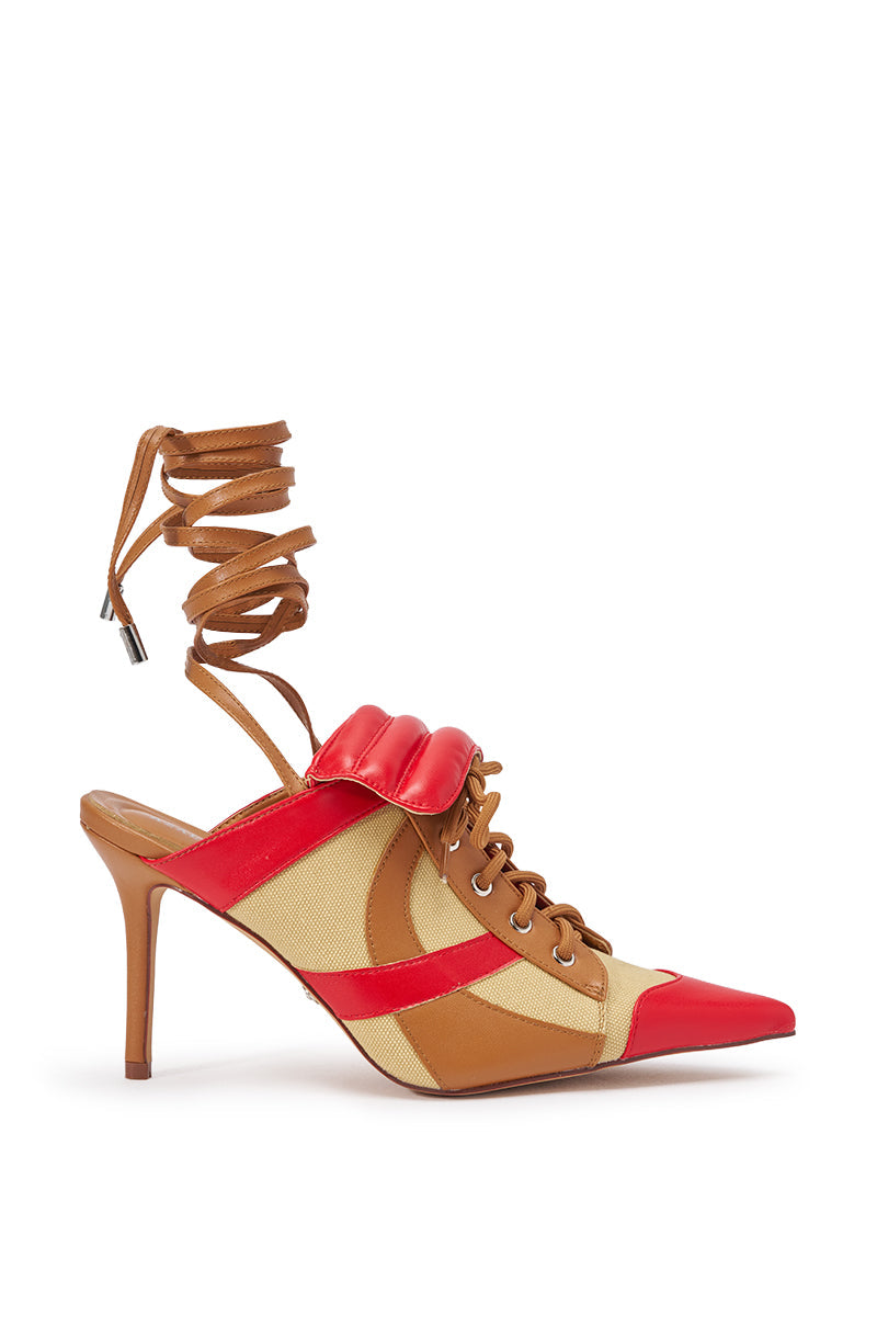 AZALEA WANG AMBRE RED MULTI PUMP