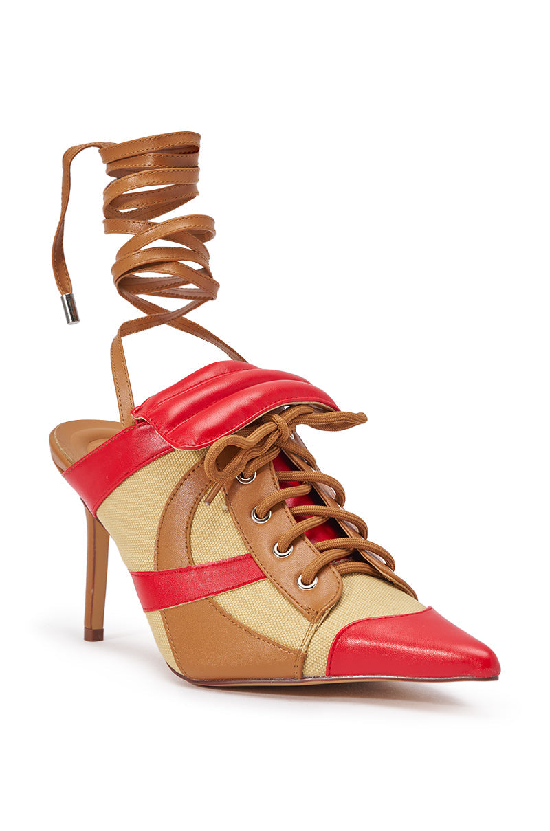 AZALEA WANG AMBRE RED MULTI PUMP