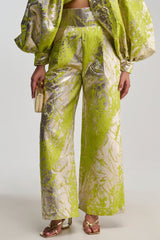 ELECTRIC GARDEN BROCADE PALAZZO PANT