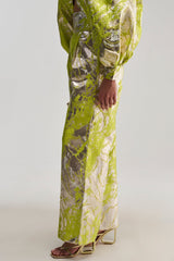 ELECTRIC GARDEN BROCADE PALAZZO PANT