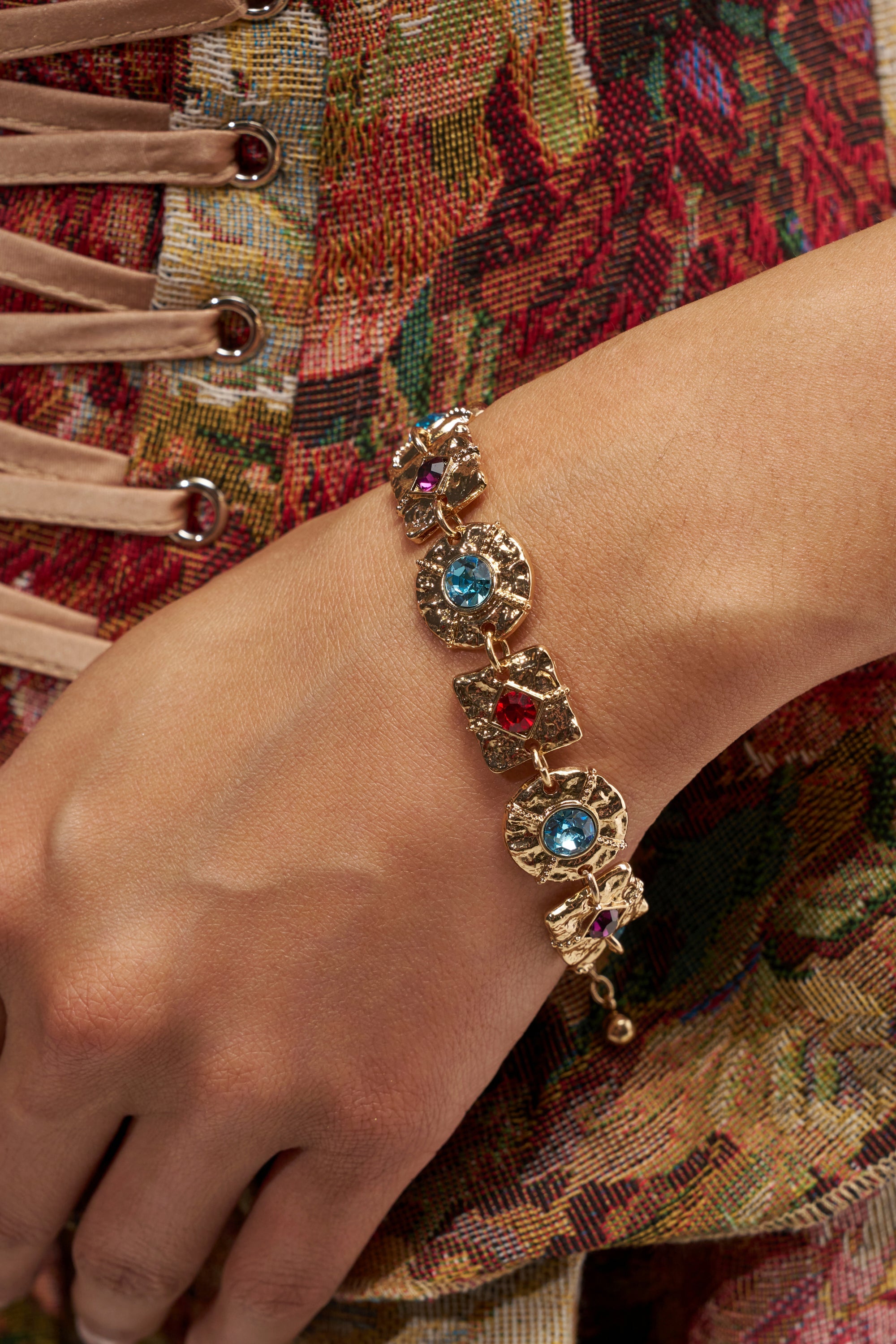 MULTICOLOR STONE BRACELET