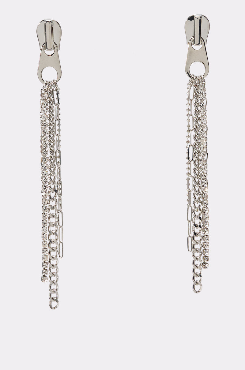 ZIP IT STATEMENT EARRING