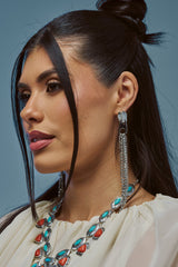 ZIP IT STATEMENT EARRING