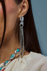 ZIP IT STATEMENT EARRING