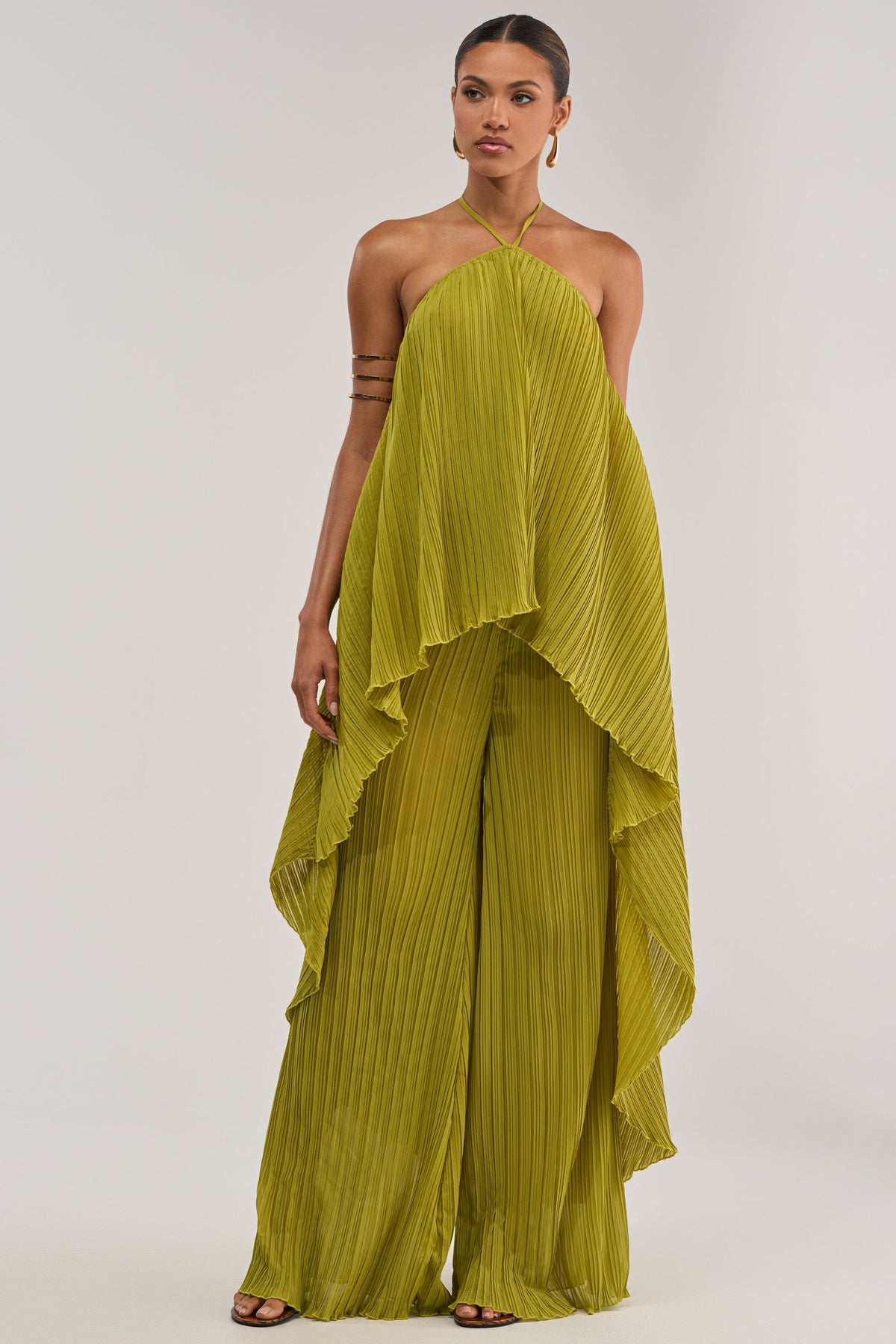 CRUSHIN ON YOU BLOUSE IN CHARTREUSE