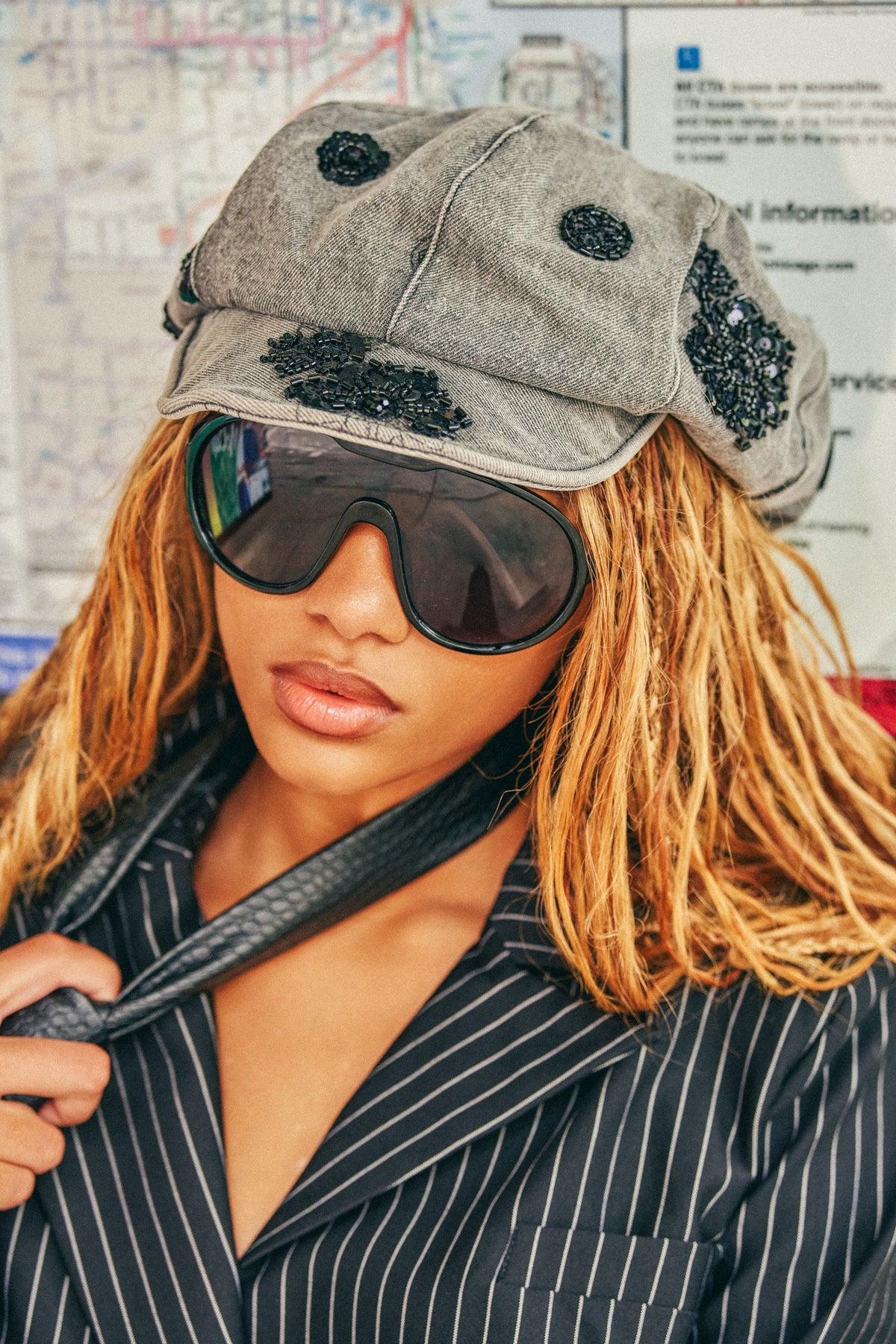 Y2K DREAMS CABBIE HAT