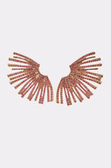 PRETTY & PAID SPARKLE EARRINGS IN PINK