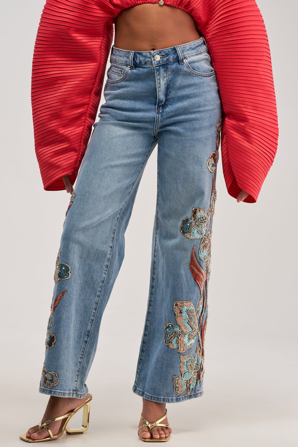 PRETTY LIKE ME EMBELLISHED DENIM