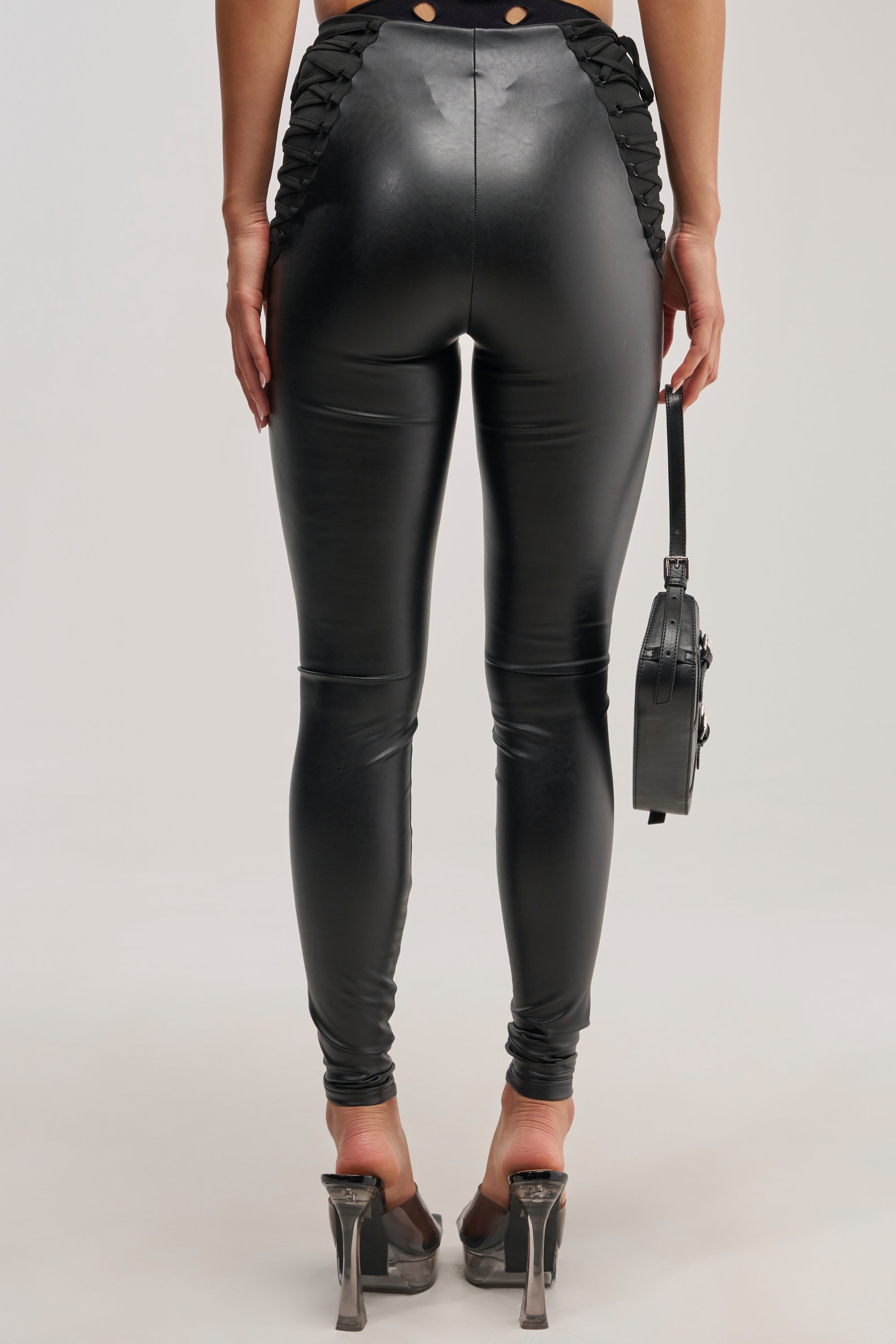 SEXY AS HELL LACE UP LEGGING