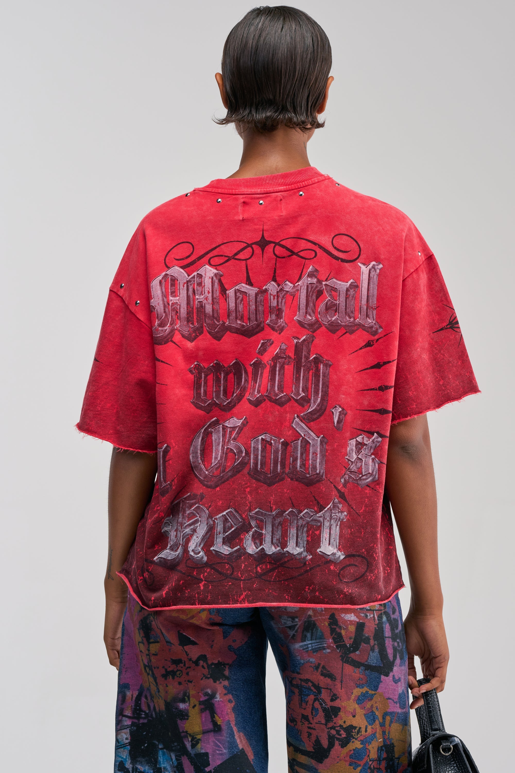 FIRST ROW ONLY HUMAN GRAPHIC TEE