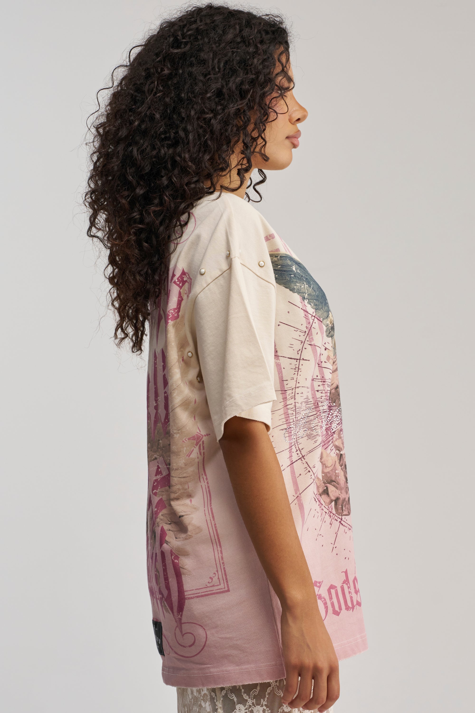 FIRST ROW HEAVEN SENT CHAOS GRAPHIC TEE