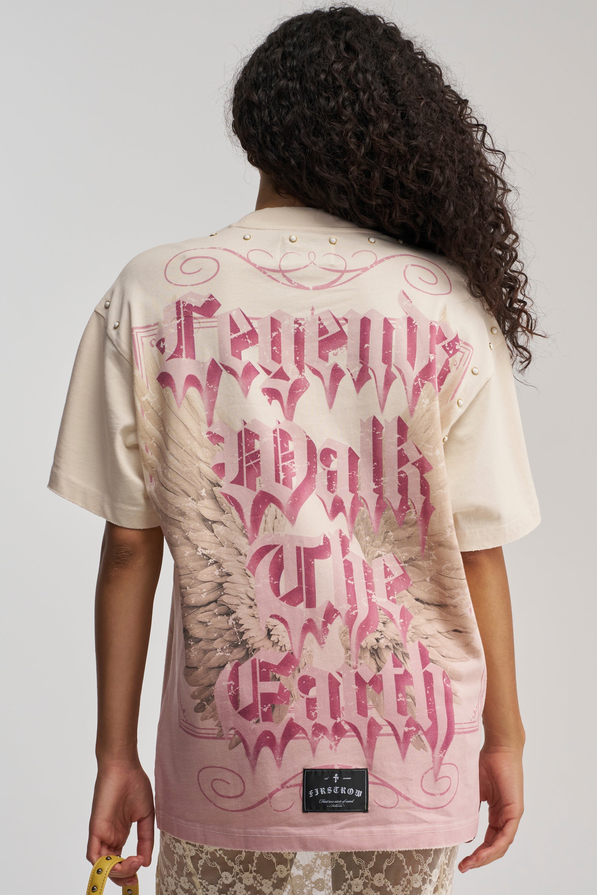 FIRST ROW HEAVEN SENT CHAOS GRAPHIC TEE