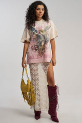 FIRST ROW HEAVEN SENT CHAOS GRAPHIC TEE