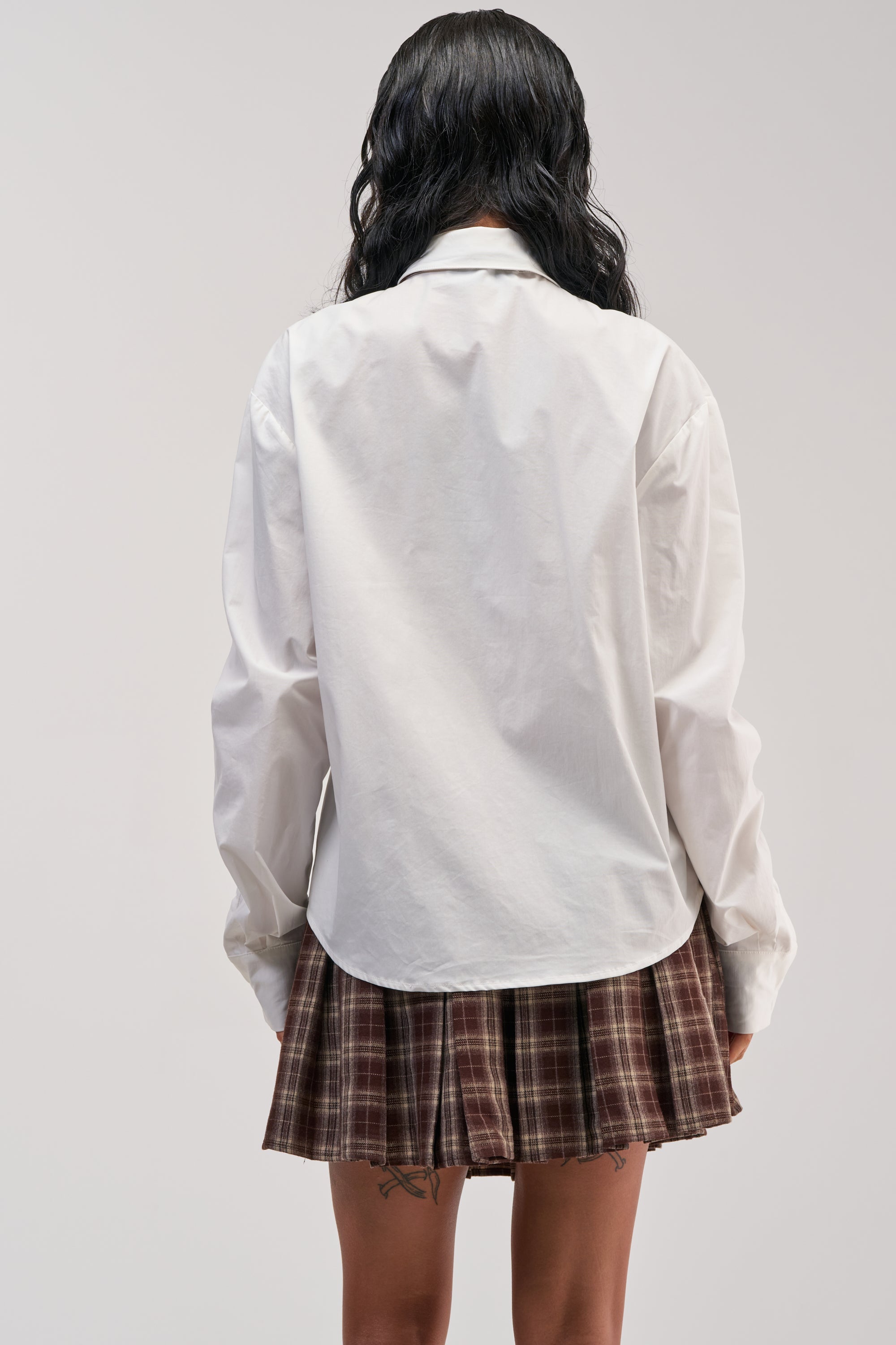SCHOOL GIRL VIBES BUTTON DOWN