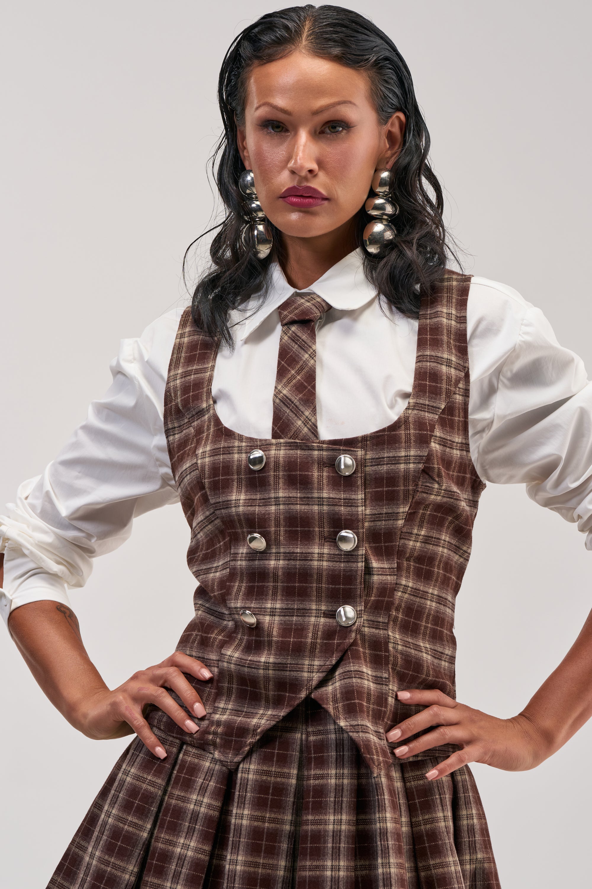SCHOOL GIRL VIBES VEST