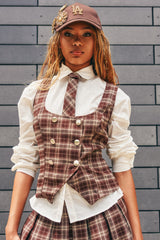 SCHOOL GIRL VIBES VEST