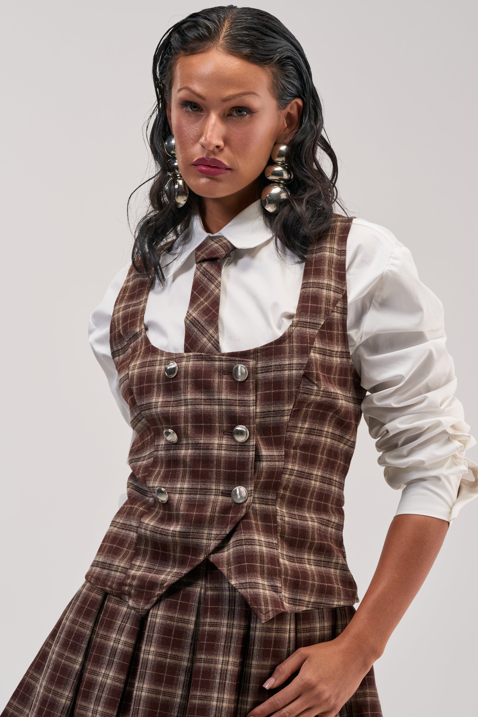 SCHOOL GIRL VIBES VEST