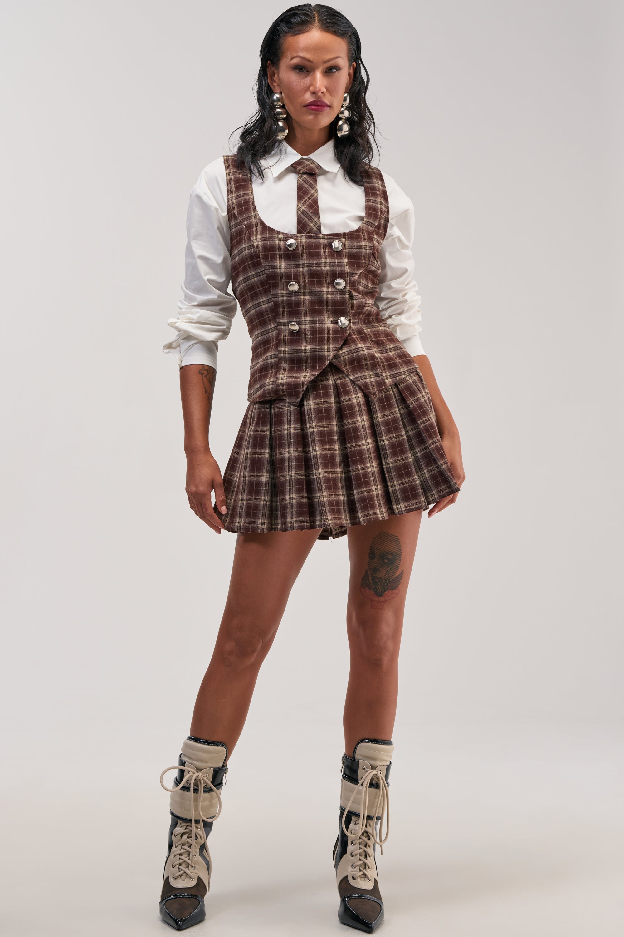 SCHOOL GIRL VIBES VEST