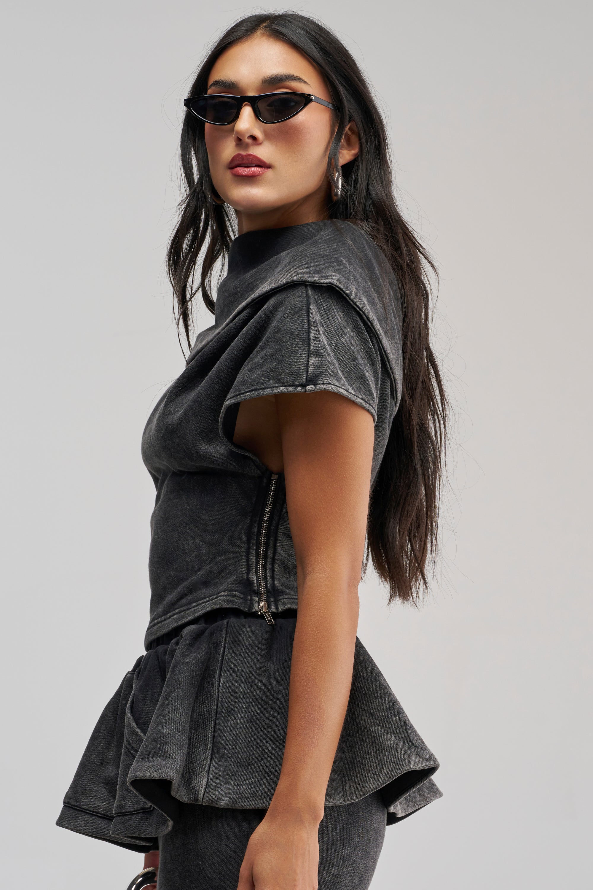 JOCELYN MINERAL WASHED SWEATSHIRT