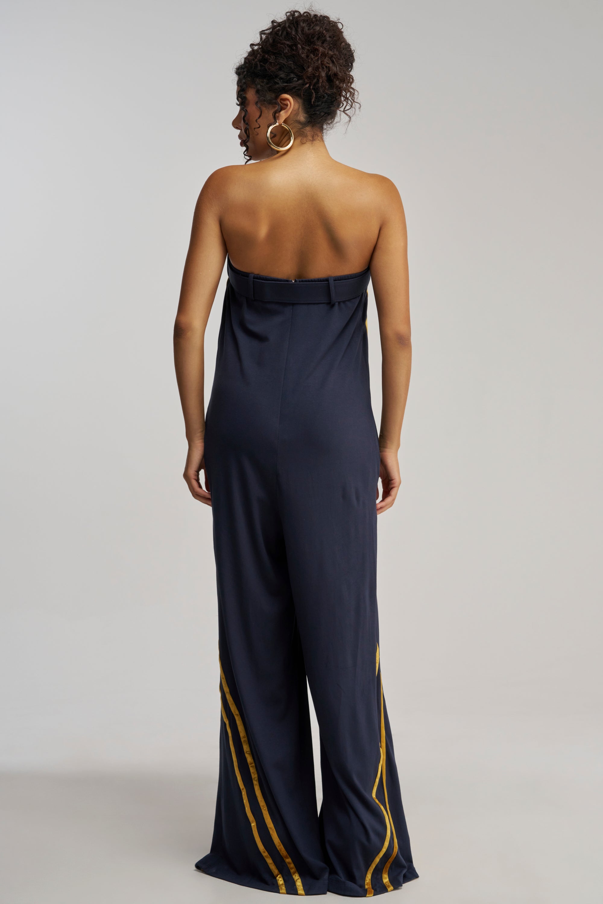 RUN THE SHOW JUMPSUIT IN NAVY