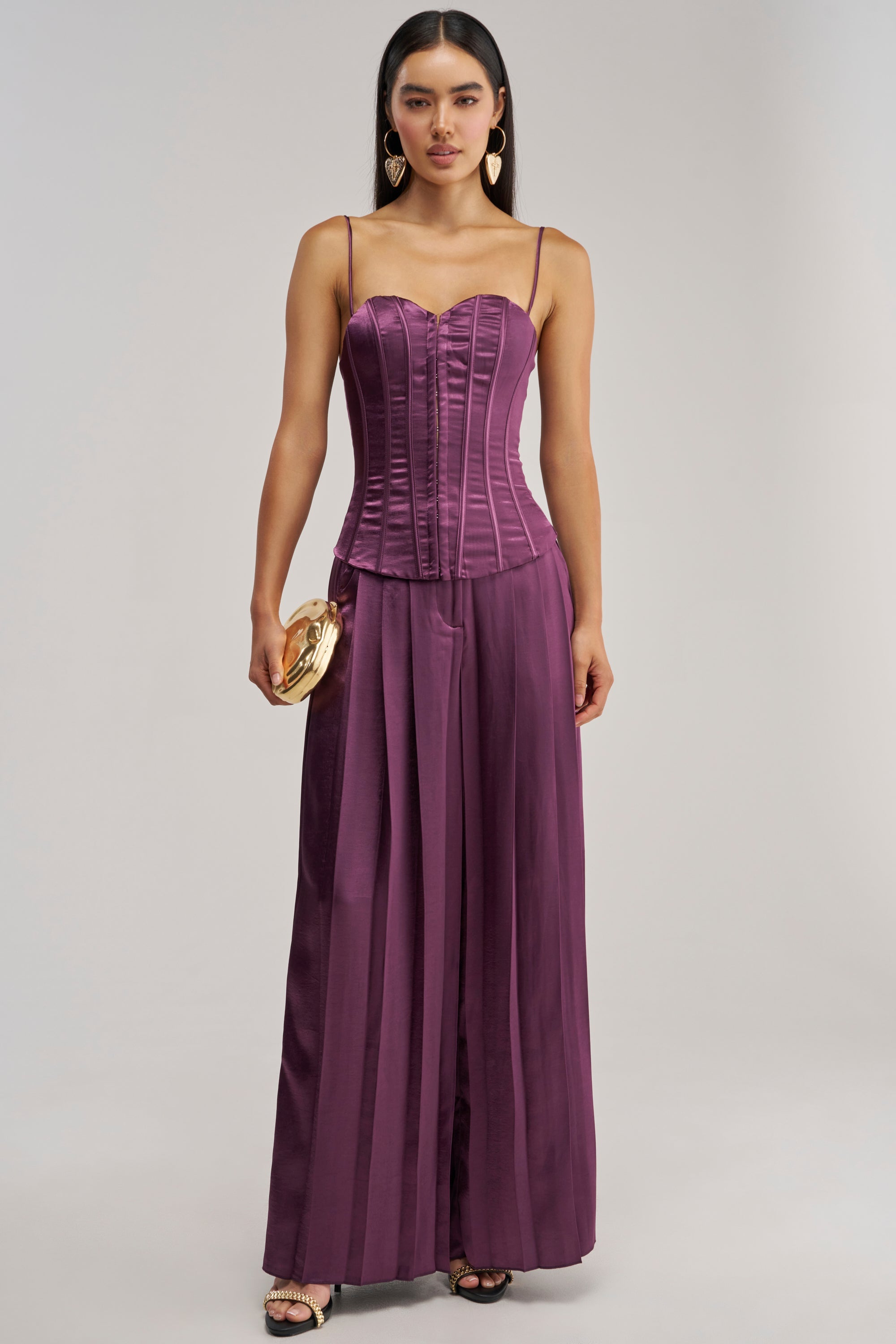 IN TOO DEEP SATIN CORSET
