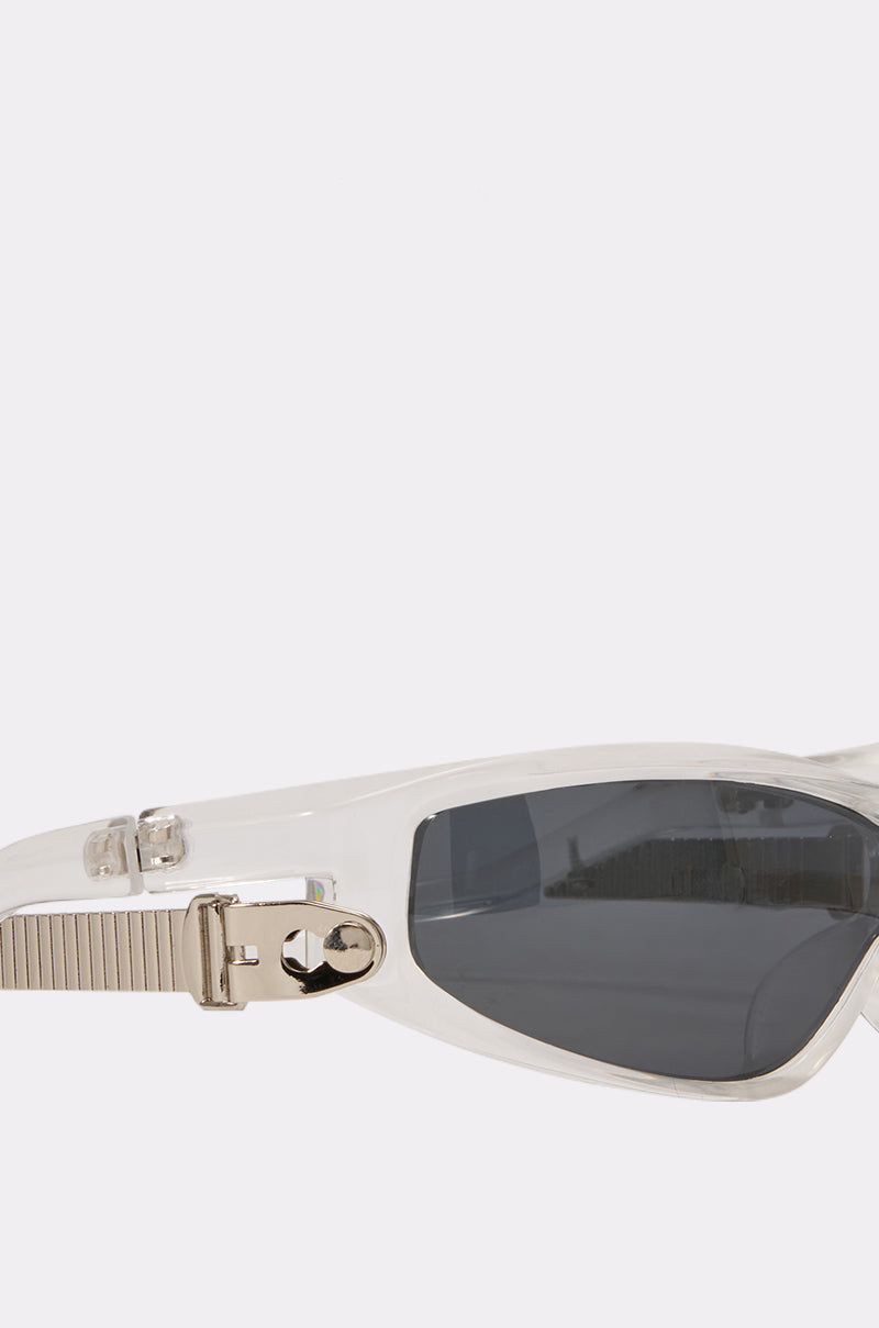 CLEAR CHAOS SUNGLASSES