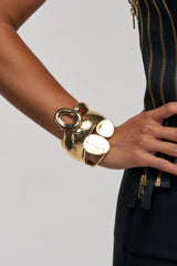 LIQUID GOLD BANGLE STACK