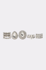 ICED OUT MOMENT RING SET