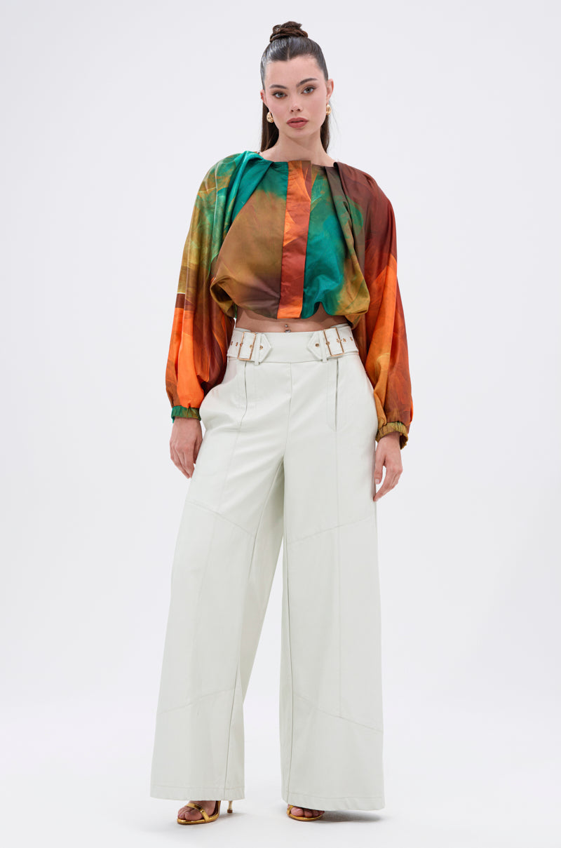 TIFFANY OMBRE BLOUSE