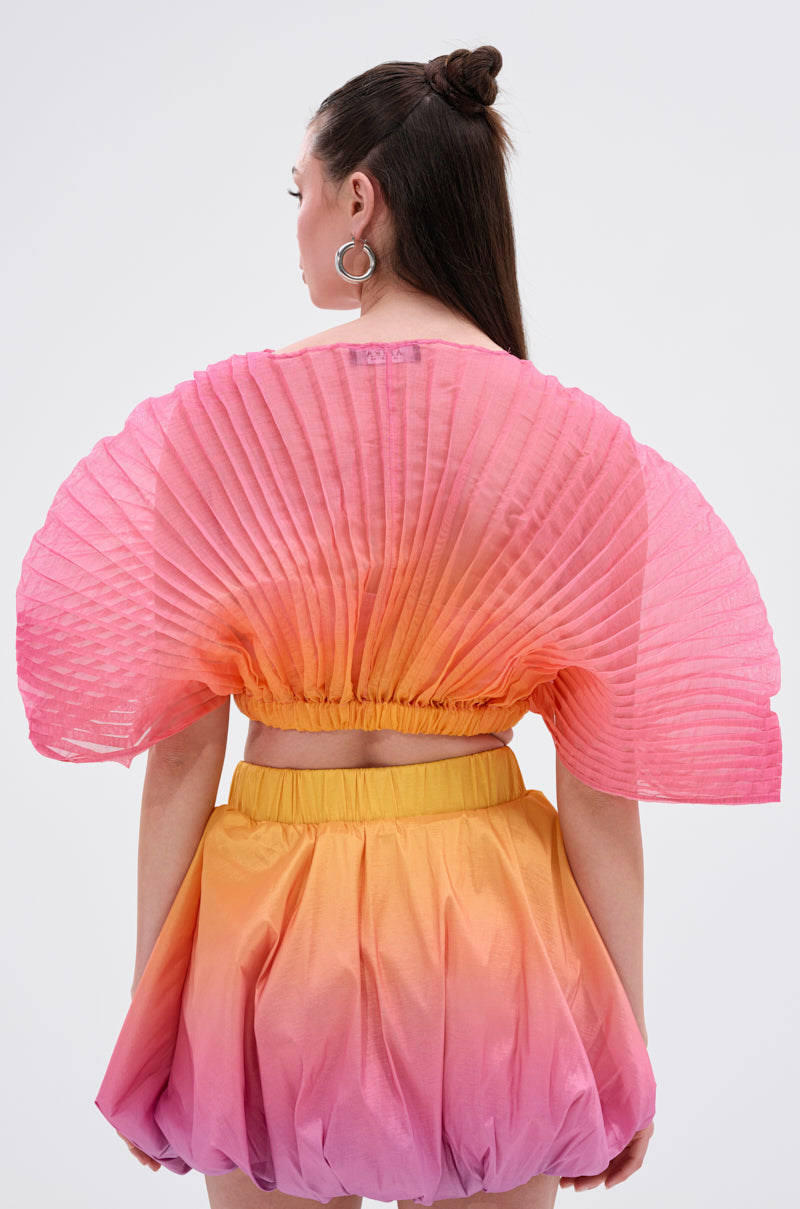 SHELBY OMBRE BLOUSE