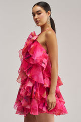 I AM THE PARTY MINI DRESS IN POP PINK