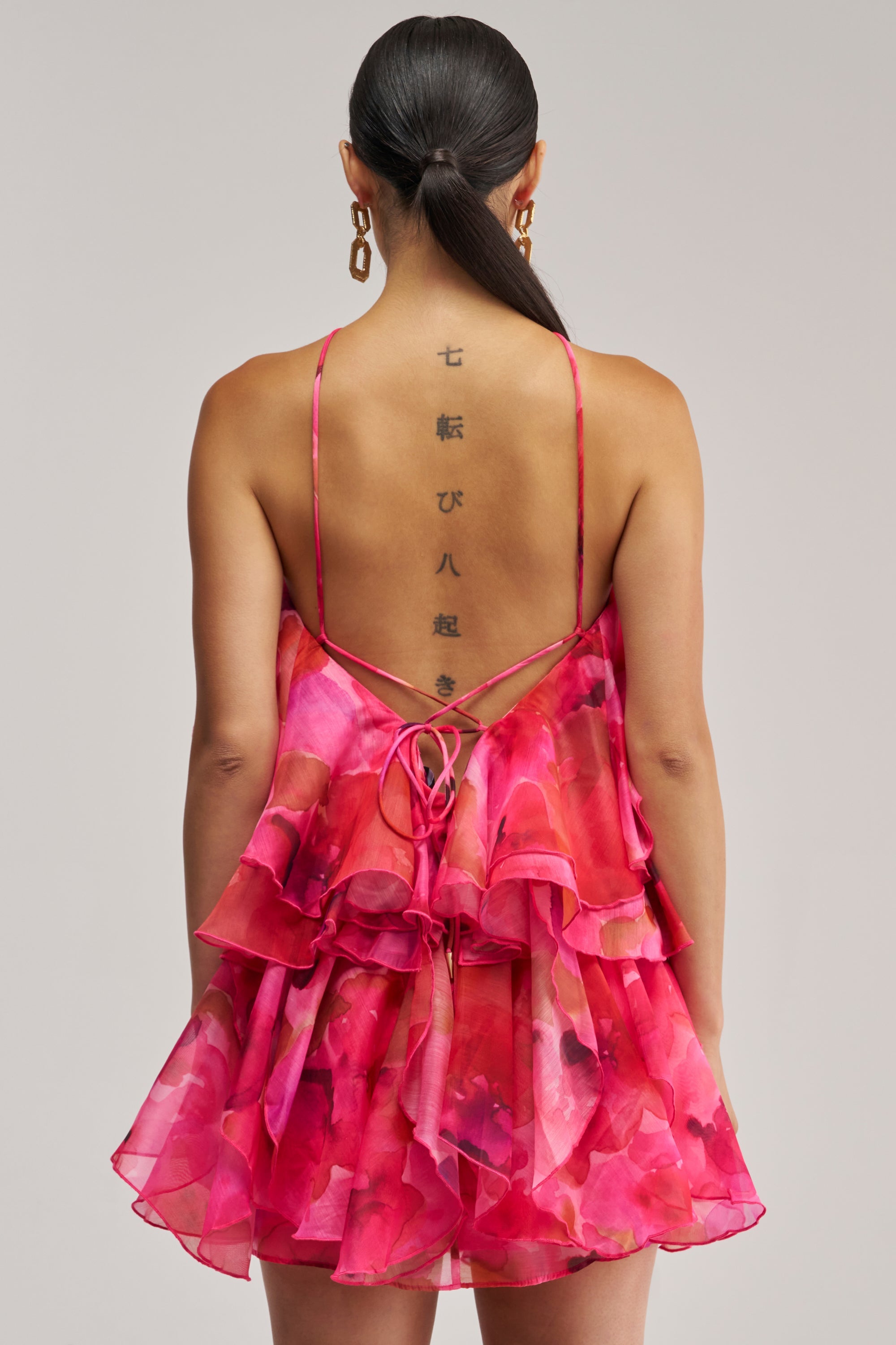 I AM THE PARTY MINI DRESS IN POP PINK
