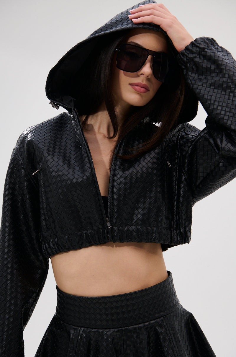 KYLIE HOODED BOMBER