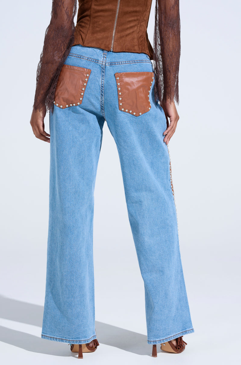 WANNA BE DENIM PANT
