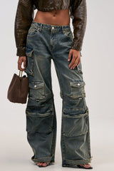VINTAGE LOVER CARGO DENIM