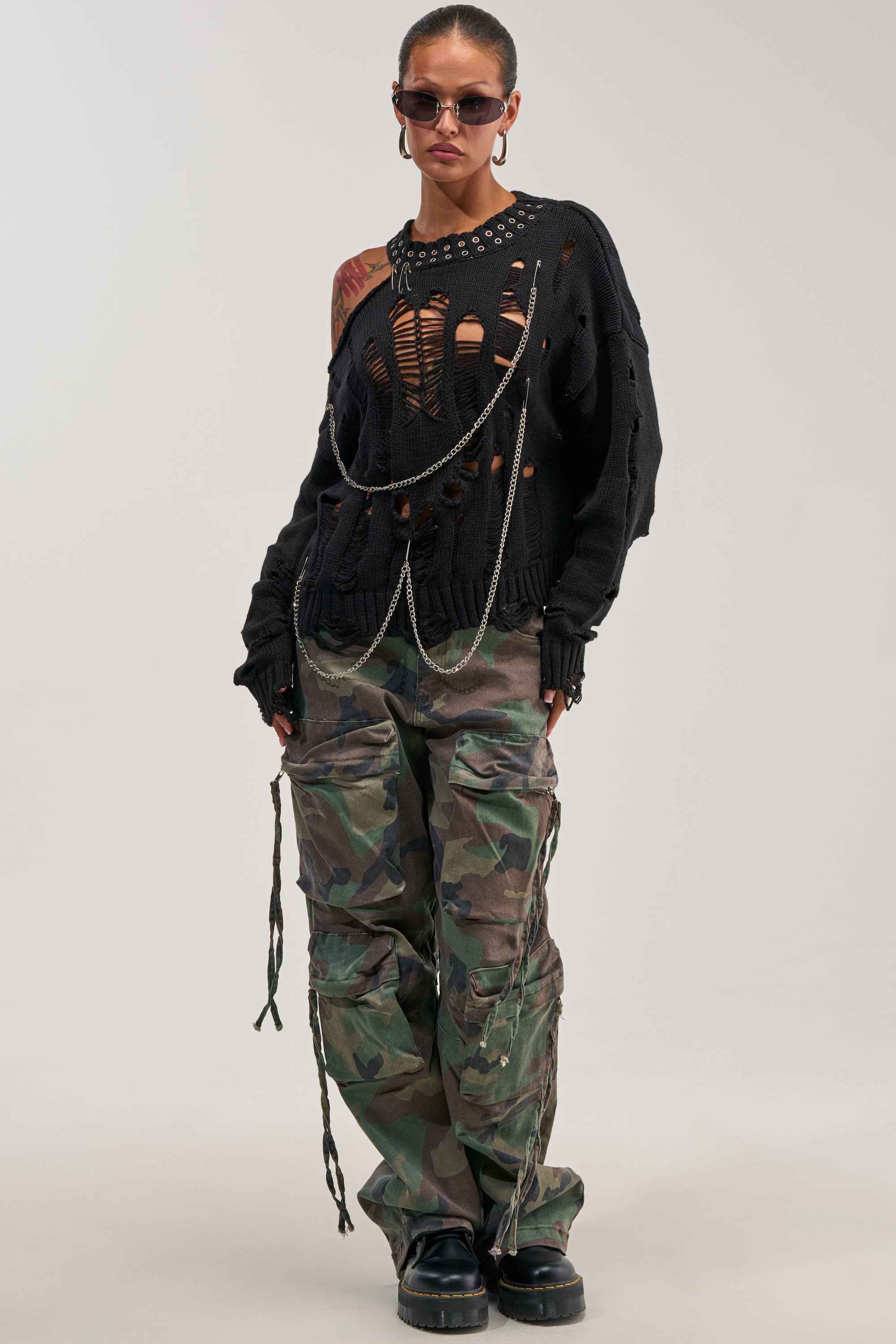 TAKE ME DOWN CAMO CARGO PANT
