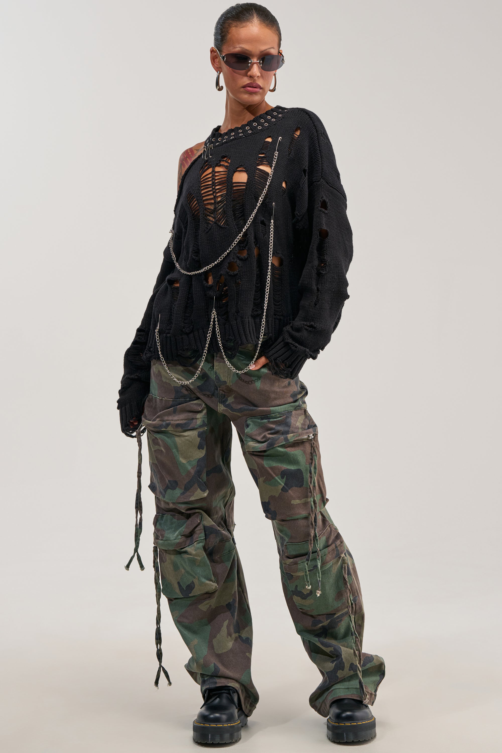 TAKE ME DOWN CAMO CARGO PANT