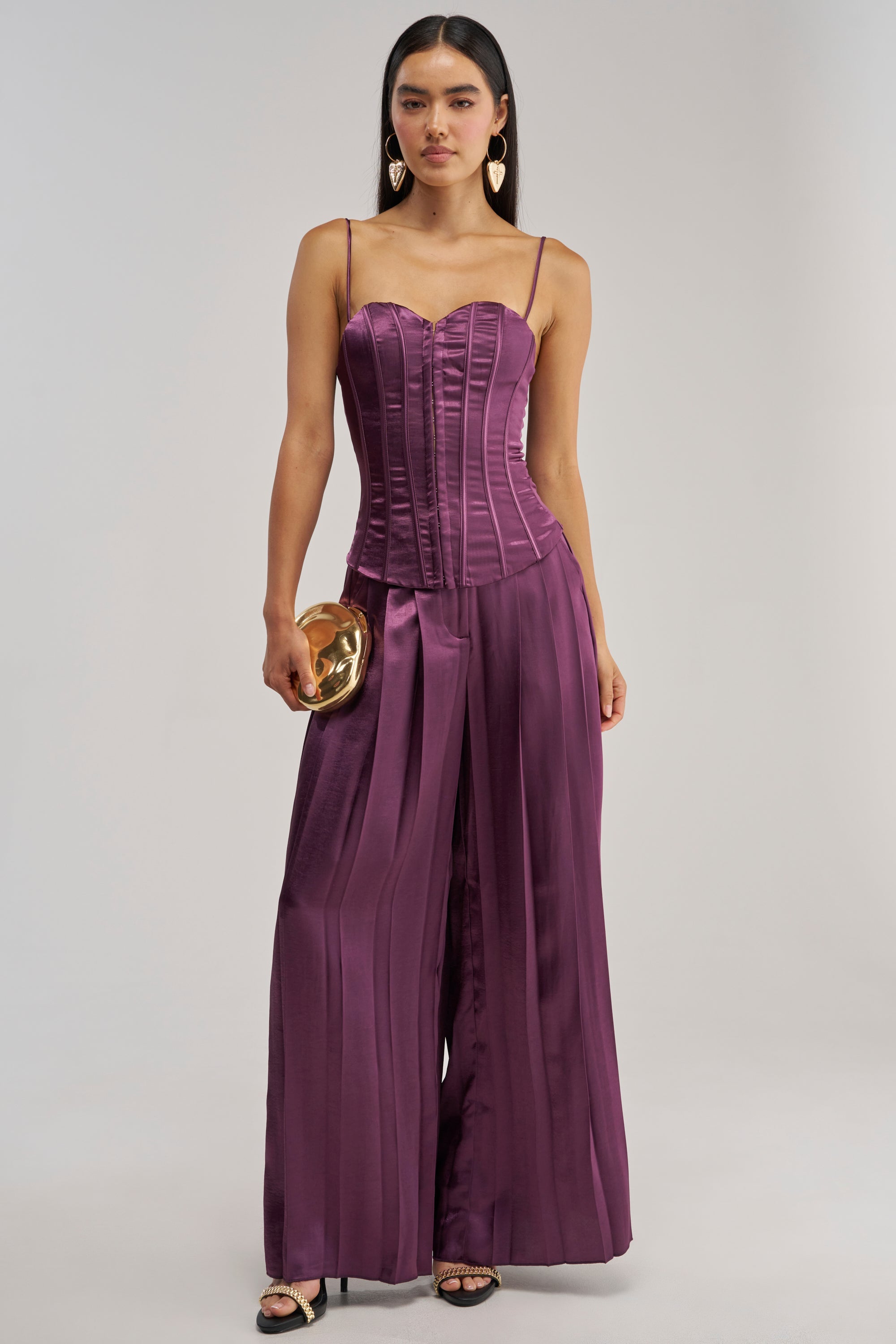 IN TOO DEEP SATIN TROUSER