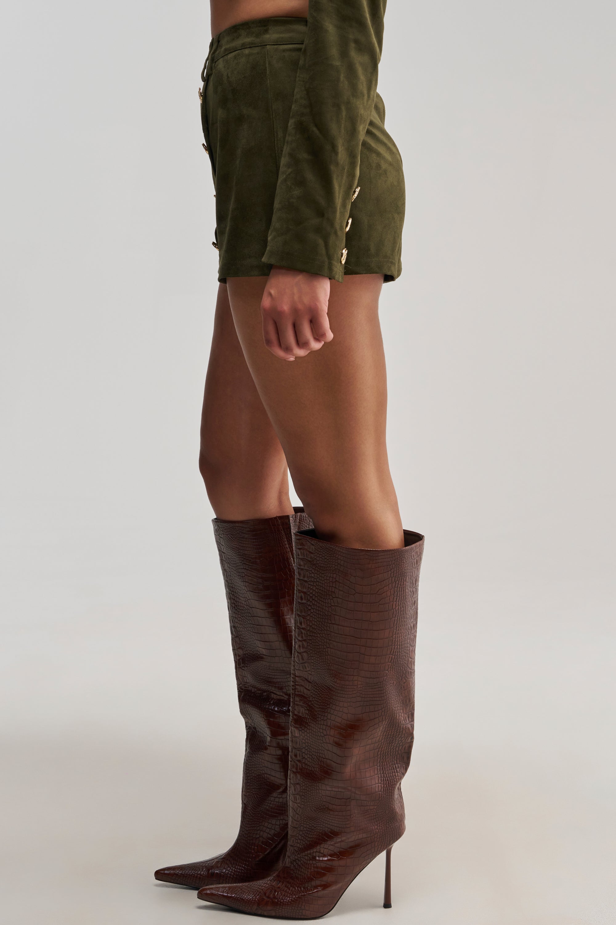 LOLITA FAUX SUEDE SHORTS
